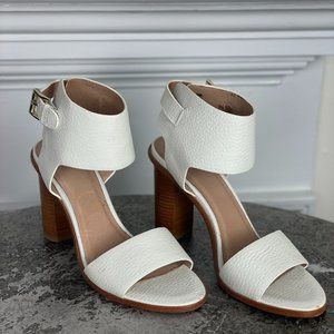 Joie Sandal, White, sz 39